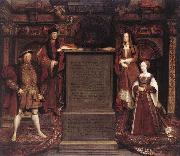 Leemput, Remigius van Henry VII, Elizabeth of York, Henry VIII, and Jane Seymour